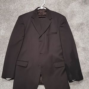 Suit dark brown